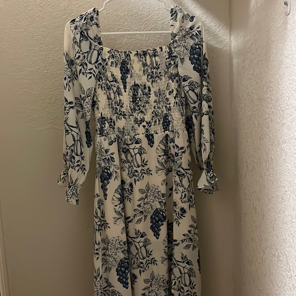 Smocked Grandmillennial Dress